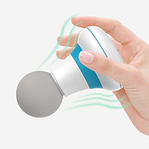KELITE Powerful 2.0in*4.5in Handheld Massager Wand with 6 Magic Vibration Modes, Personal Mini Electric Massager Men & Women for Neck Shoulder Back Body Massage-White