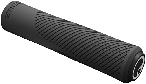 Ergon New GXR Ergonmic Bike Handlebar Grip, Super Lightweight, Pair of Grips, Black/Small