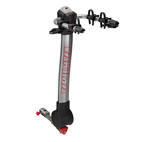 Yakima RidgeBack Tilt Away Hitch Bike Rack Carries Up to 2 Bikes, Fits 1.25 and 2 Inch Hitch Receiver for Cars, SUVs, and Trucks, Black