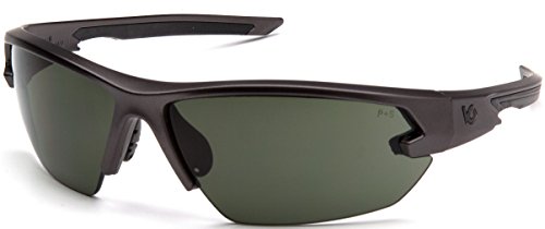 Venture Gear Semtex 2.0 Gun Metal Frame Gray Anti Fog Lens, Silver