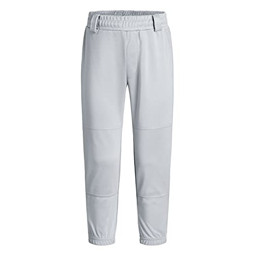 QBK 2T/3T/4T/5T Toddler Baseball Pants Youth Softball Pants Kids Tee Ball Pants for Boy Girl Grey（Grey 5T）
