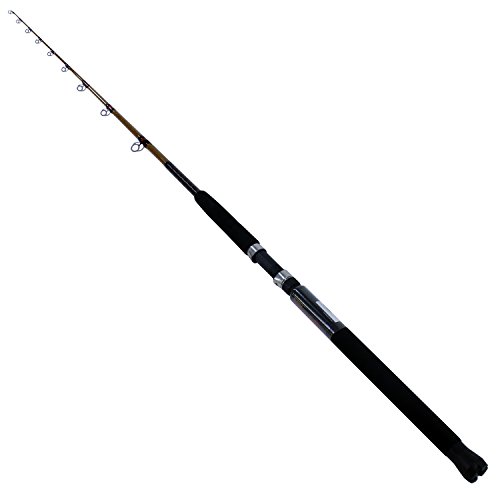 Ugly Stik 7’ Tiger Casting Rod, 1-Piece Nearshore/Offshore Rod, 30-60lb Line Rating, Medium Heavy Rod Power, 1-8 oz. Lure Rating, Versatile and Dependable