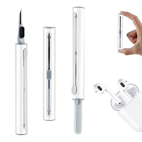 Nertpow Cleaner Kit for Airpods Earbuds Cleaning Pen Bluetooth Headphone Case Cleaning Tool Airpods Pro 1 2 3 iPhone Camera Etc Ear Wax Cleaner