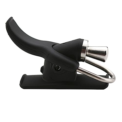 Naiveferry 2Pcs Sea Fishing Casting Trigger Black, Fixed Spool Casting Assist Cannon Launcher Surf Fishing Trigger Aid for Fishing Finger Protector Fishing Gear Accessories