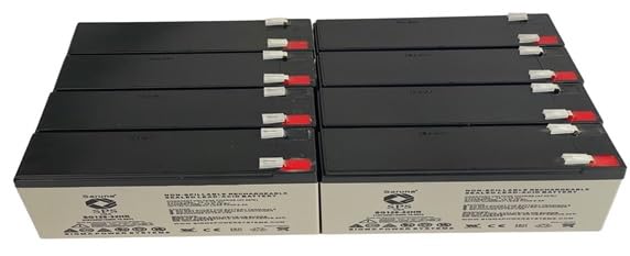 SPS Brand RG128-32HR 12V 7.5Ah High Rate Replacement Battery for APC Smart-UPS 5000VA RM 5U SU5000RMT5U (Pack 8)