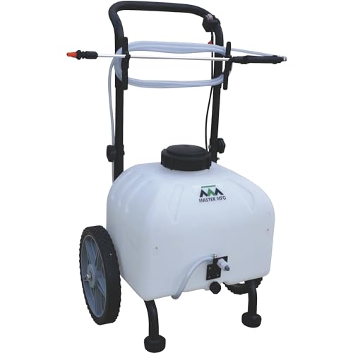 Master Gardener Rechargeable Cart Sprayer - 12 Volt, 9-Gallon Capacity, Model Number PCD-E3-009B-MM