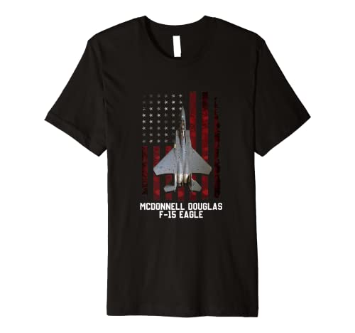 Mcdonnell douglas f-15 eagle jet, f15 jet f15 plane Premium T-Shirt