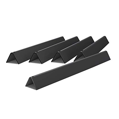 X Home 17.5-Inch Heavier Flavorizer Bars Replacement for Weber Genesis E-310 E-330, Genesis 300 Series with Front-Mounted Control (NOT Fit for Genesis II), Porcelain-enameled, 5-Pack