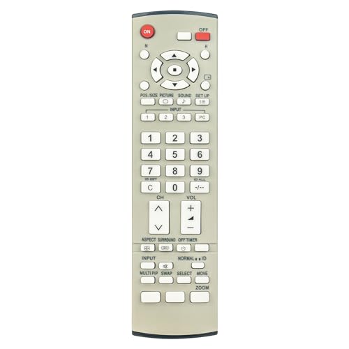 EUR7636070R New Replacement Remote Control fit for PANASONIC Plasma TV TH-42PHD8GSJ TH-42PHD8K TH-42PHD8S TH-42PHD8UK TH-42PHD8UKJ TH-42PR9 TH-42-PR9U TH-42PR10U TH-42PR10UA TH-42PS9