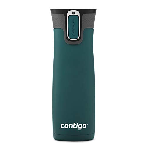 Contigo West Loop Stainless Steel Vacuum-Insulated Travel Mug with Spill-Proof Lid