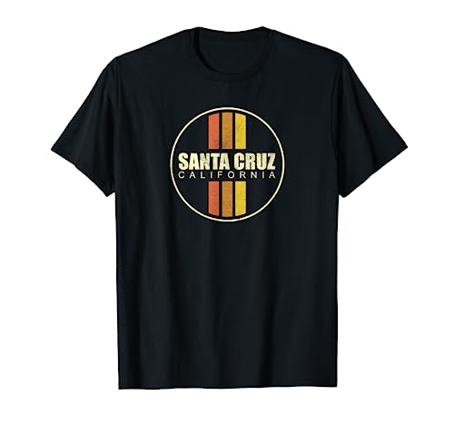 Retro Santa Cruz California T-Shirt