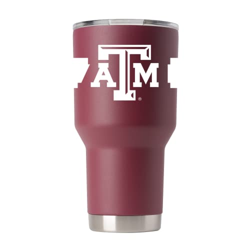 Gametime Sidekicks Texas A&M 30oz Maroon Tumbler - 360 Wrap