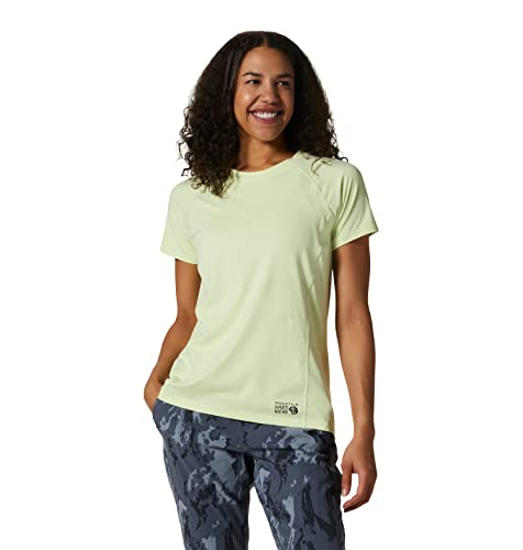 Mountain Hardwear Women's Standard Crater Lake Short Sleeve, Electrolyte, Large