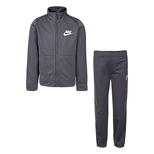 Nike Boy`s Therma Dri-Fit 2 Piece Tracksuit (Anthracite (86E130-G1A) /White, 4)