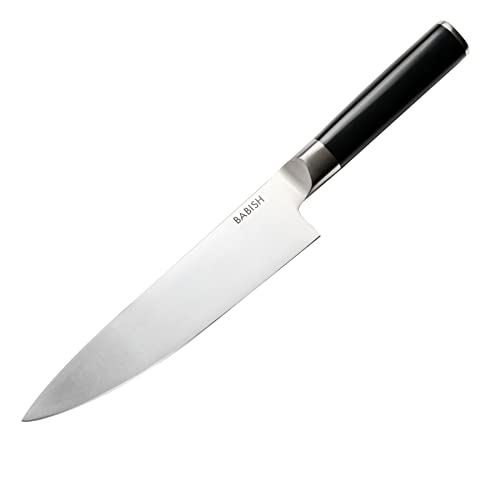 Babish High-Carbon 1.4116 German Steel Cutlery, 8' Chef Kitchen Knife,