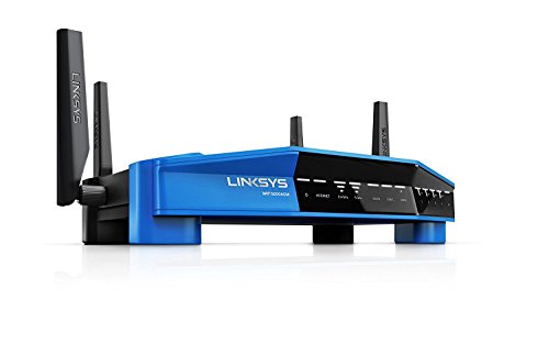 Linksys WRT AC3200 Open Source Dual-Band Gigabit Smart Wireless Router with MU-MIMO, Tri-Stream 160 (WRT3200ACM) (Renewed)
