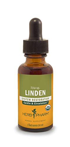Herb Pharm Linden Liquid Extract for Cardiovascular and Circulatory Support - 1 Ounce