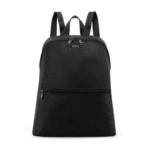 TUMI - Just In Case Foldable Backpack - Lightweight, Compact Travel Backpack - For One Bag Travel - 15.5' X 12.3' X 4.5' - Black with Gunmetal Hardware