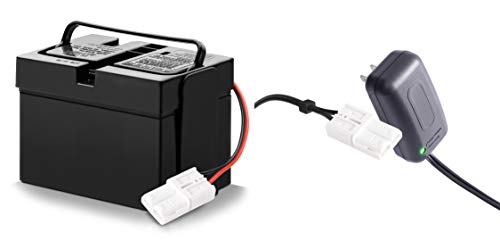 VAIX 12V Battery and Charger Combo Set for Rollplay Chevy Silverado GMC Sierra Denali Child Ride On Car