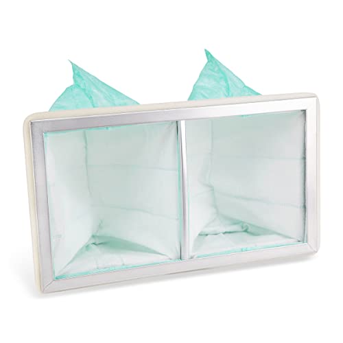 POWERTEC 1 Micron Inner Filter for WEN 3410/ POWERTEC AF4000, AF4001 Air Filtration Systems Woodworking for Workshop & Garage, 1 pack, Replacement for WEN 90243-026-2 Woodworking Air Filters (75006)