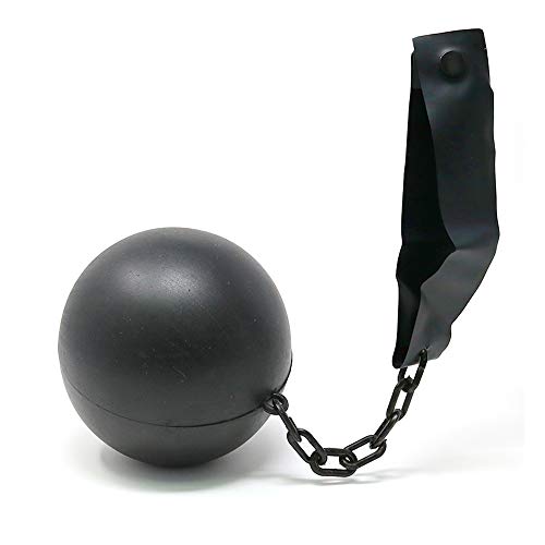Skeleteen Prisoner Ball and Chain - Prisoner Costume Accessories Prop - 1 Piece