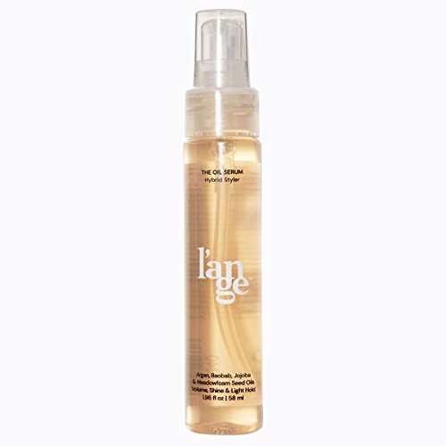 L’ANGE HAIR The Oil Serum Hybrid Styler | 2-in-1 Treatment + Styling Aid | Nourishes Hair | Adds Volume & Hold | Sulfate, Paraben, & Silicone-Free