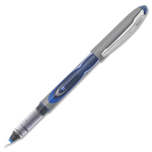 BIC Triumph 537R Rollerball Pen - 0.5 mm Pen Point Size - Needle Pen Point Style - Blue Ink - 1 Each