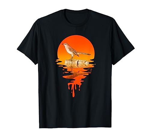 Vintage Retro Style Mockingbird T-Shirt