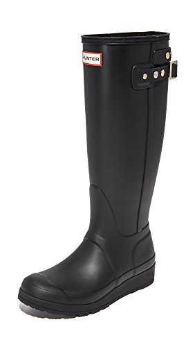 Hunter Women's Original Tall Rain Boot, Black, 9 M