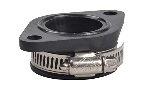 Nibbi Motorcycle Intake Manifold Adapter Manifold Adapter Intake Manifold Boot 30mm for Vertical Engine Yamaha Minibike Dirt Bike Motorcross ttr ssr