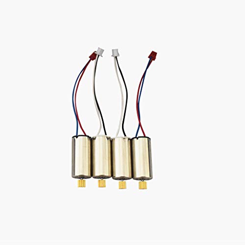 Fytoo 4PCS Motor for U11 D30 U62 Folding Quadcopter Remote Control Aerial Drone Forward and Reverse Motor Spare Parts