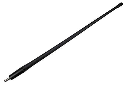 AntennaMastsRus - 13 Inch All-Terrain Flexible Rubber Antenna is Compatible with Volkswagen Routan (2009-2014) - Spring Steel Internal Core