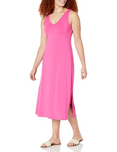 Karen Kane Women's Brigitte MIDI Dress, PIN, Large