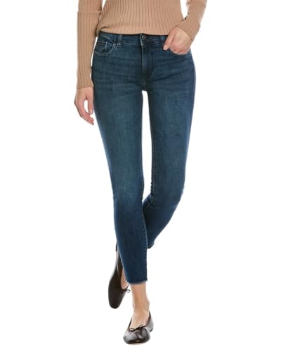 DL1961 Women's Florence Instasculpt Mid Rise Skinny Fit Cropped Jean, Stranded, 28