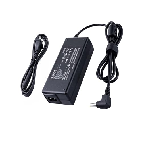90W AC Adapter Laptop Charger for Toshiba Satellite C55 L505D L635 L645 L655 L655D L745 L755 L775 L855 L875 A105 A135 C655 C655D C675 C850 C855 L305 PA3714U-1ACA PA5177U-1ACA PA5035U-1ACA Power Cord