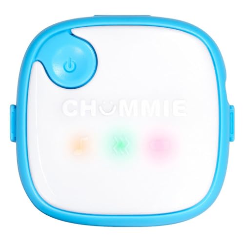 Chummie Elite Bedwetting Alarm for Children and Deep Sleepers Award Winning Bedwetting Alarm System with Loud Sounds and Strong Vibrations, Blue