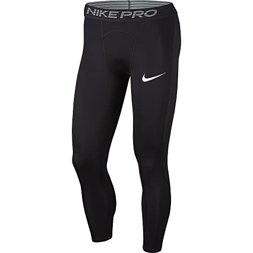 Nike Men's Pro Compression 3/4 Tights (Medium) Black