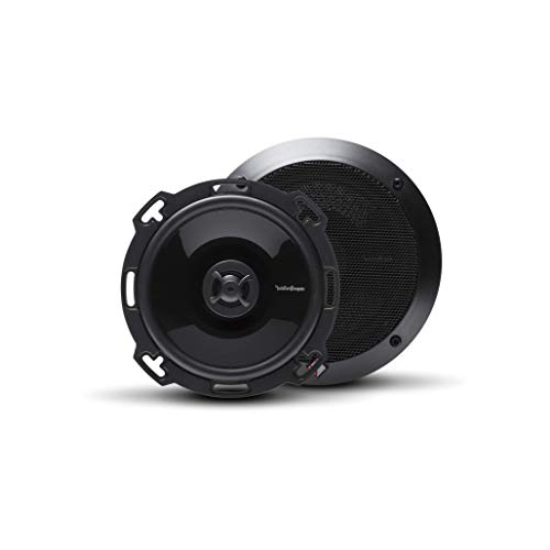 Rockford Fosgate P16 Punch 6.0' 2-Way Coaxial Full-Range Speakers - Black (Pair)