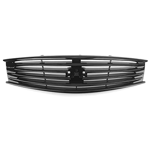 Front Grill Grille For Infiniti G37 2 Door Coupe 2008-2013 2011 2012 Glossy Black