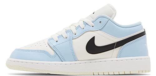 Jordan Youth Air 1 Low (GS) 554723 401 Ice Blue - Size 6Y