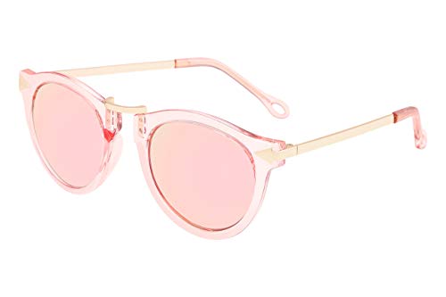 FEISEDY Vintage Arrow Women Sunglasses Pink Metal Frame Polycarbonate Lenses B1101 B2427