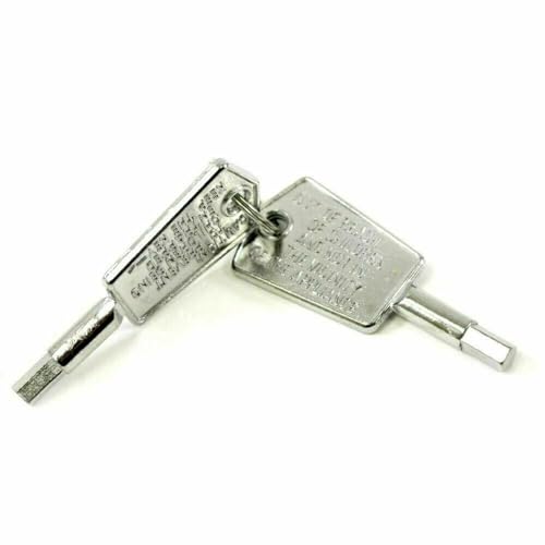 WR01X28053 Freezer Door Key RF-3898-01 AP6280393 Replacement For GE OEM
