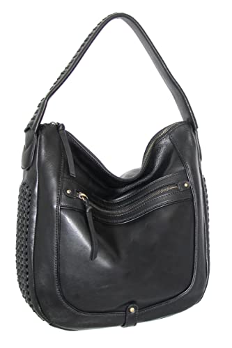 Nino Bossi Handbags Elina Hobo (Black)