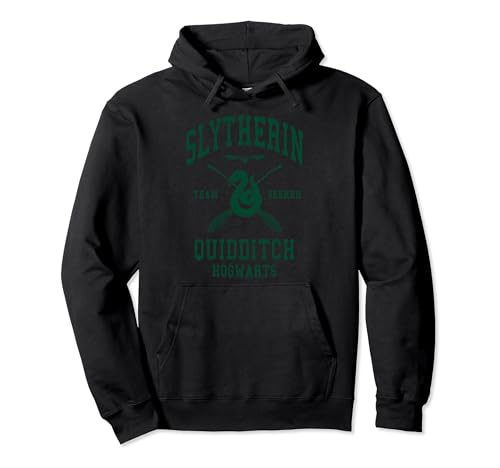Harry Potter Slytherin Team Seeker Hogwarts Quidditch Pullover Hoodie