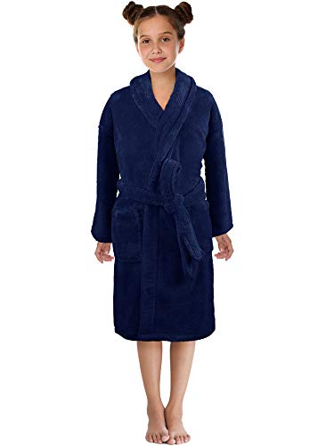 Turkish Linen Ultra-Soft Plush Shawl 100% Polyester Robes for Boys and Girls