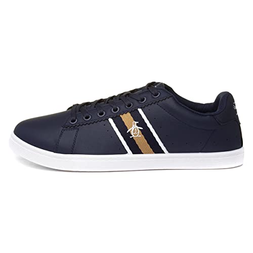 Penguin Mens Plane Court Sneakers Blue 10