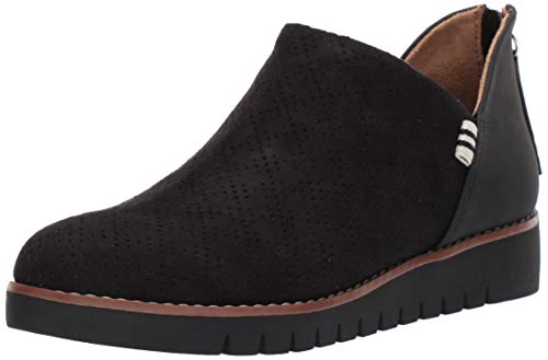 Dr. Scholl's Shoes Women's Insane Loafer, Black Microfiber, 6 M US