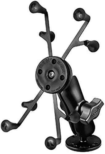 RAM MOUNTS (RAM-B-138-UN8U Flat Surface Mount with X-Grip Ii Holder for 7' Tablets Including The Ipad Mini 1-3