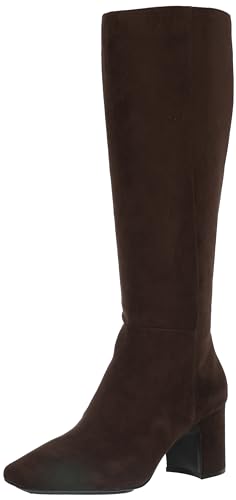 Anne Klein Women's Taesa Fashion Boot, Dark Brown, 7.5