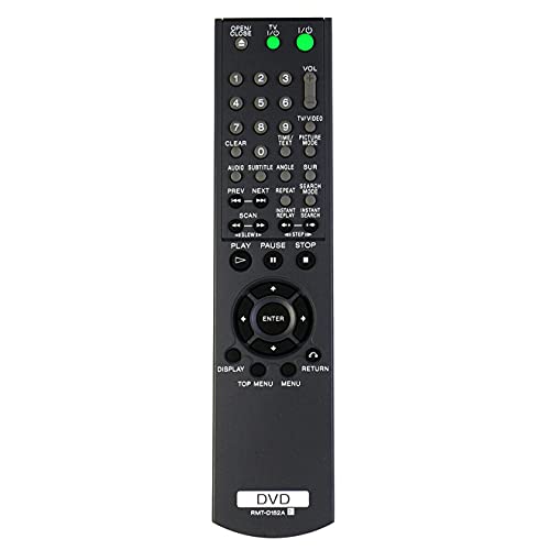 RMT-D152A Replace Remote Control fit for Sony CD DVD Player DVP-NS325 DVP-MS67 DVP-N325 DVP-CX995V HT-9950M DVP-NS57P DVP-NS333 DVP-NS355 DVP-NS41 DVD-NS700P DVP-NC60P DVP-NC85H DVP-NS430 DVP-NS50